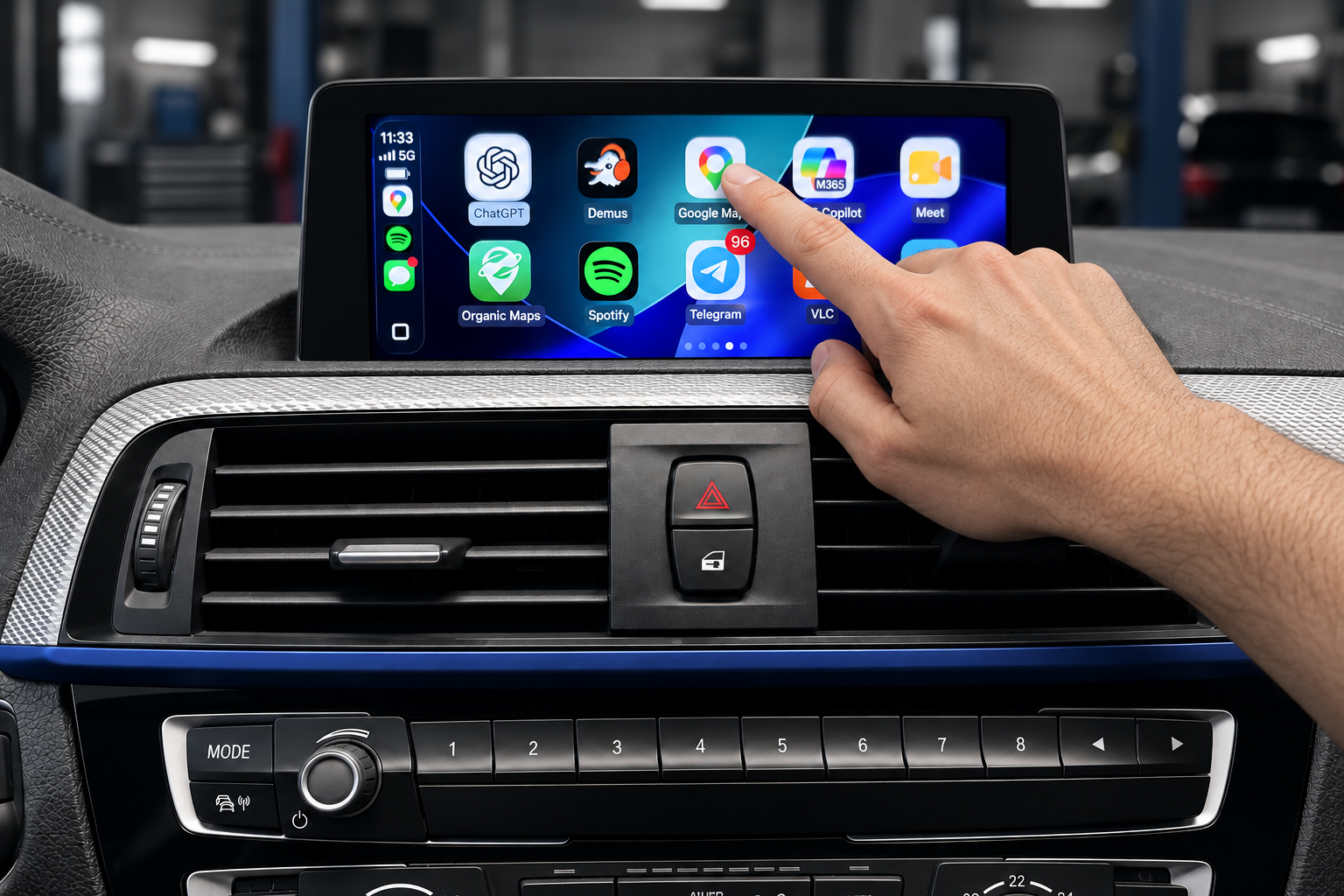 Attivazione Apple CarPlay